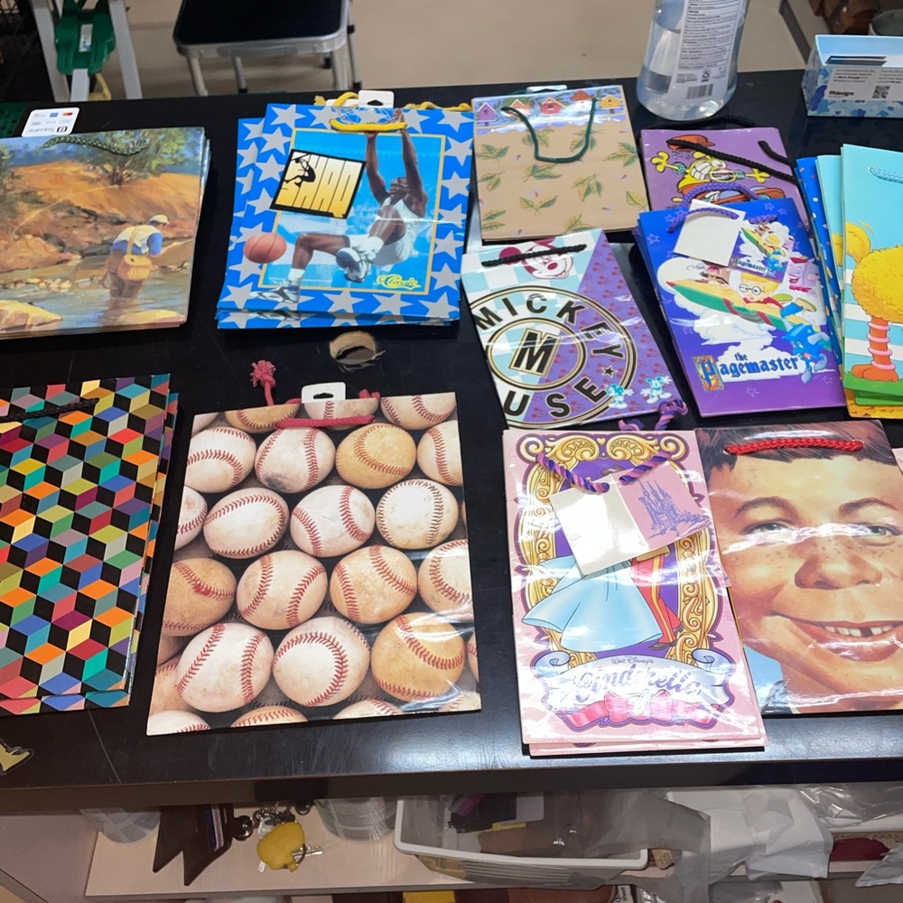 Vintage gift bags